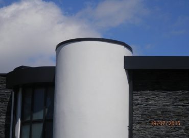 Curved Capping at Nairn Road - KMA Shot Blasting UK