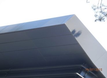 Planked Soffit at Nairn Road - KMA Shot Blasting UK